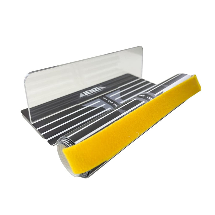 Set Fischmassband XL 140x20cm Massband mit Anschlag von Jenzi zum Angeln - aufrollbar Messskala rule