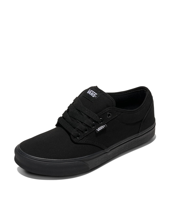 Vans Herren Atwood Sneaker 38.5 EU Canvas Black Black, 38.5 EU Canvas Black Black