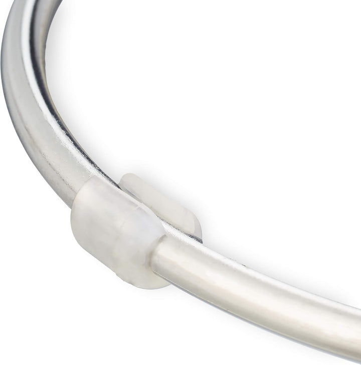 Relaxdays 8 x Bananenhalter mit rundem Standfuss, Bananenhaken, Obstaufbewahrung, Bananen, Trauben,