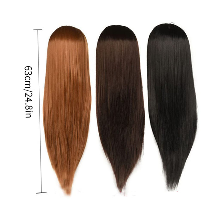 Styling -Kopf, Styling -Kopf 24.80 -Zoll -Haarsimulation Synthetische Glasfaser Schaufensterpuppe mi