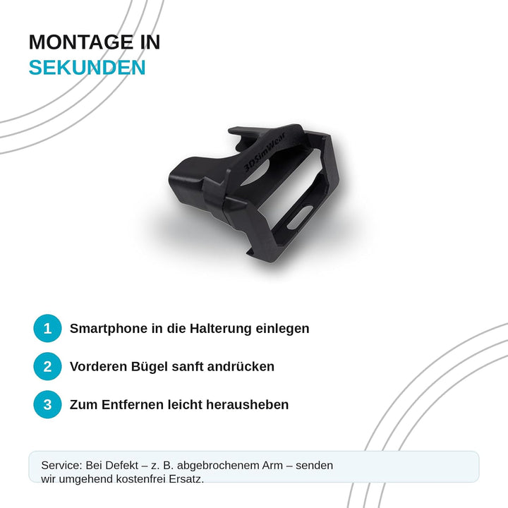 Universal-Handyhalterung für Mercedes Sprinter 906/907 (2019–2024) | ASA-Kunststoff Made in Germany