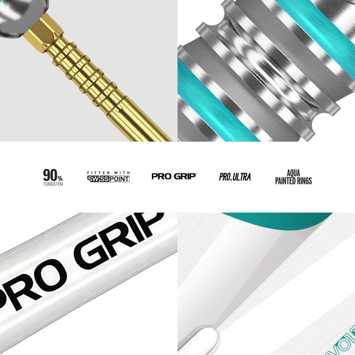 Target Darts Rob Cross 2 Gen 90% Wolfram Swiss Point Steeldarts-Set 23gr Single, 23gr Single