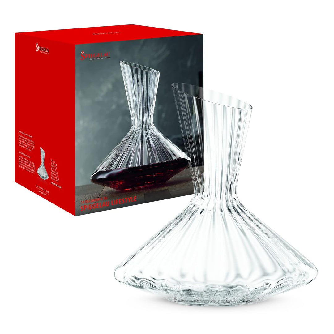 Spiegelau Dekantierkaraffe, Weindekanter, Kristallglas, 2,9 l, LifeStyle, 4450159, Dekanter