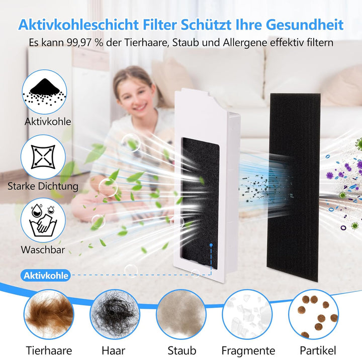 21 Stück Zubehör für Ecovacs Deebot N20 Pro Plus / N20 Plus / N20 Saugroboter, 6 Wischpad 2 Hauptbür