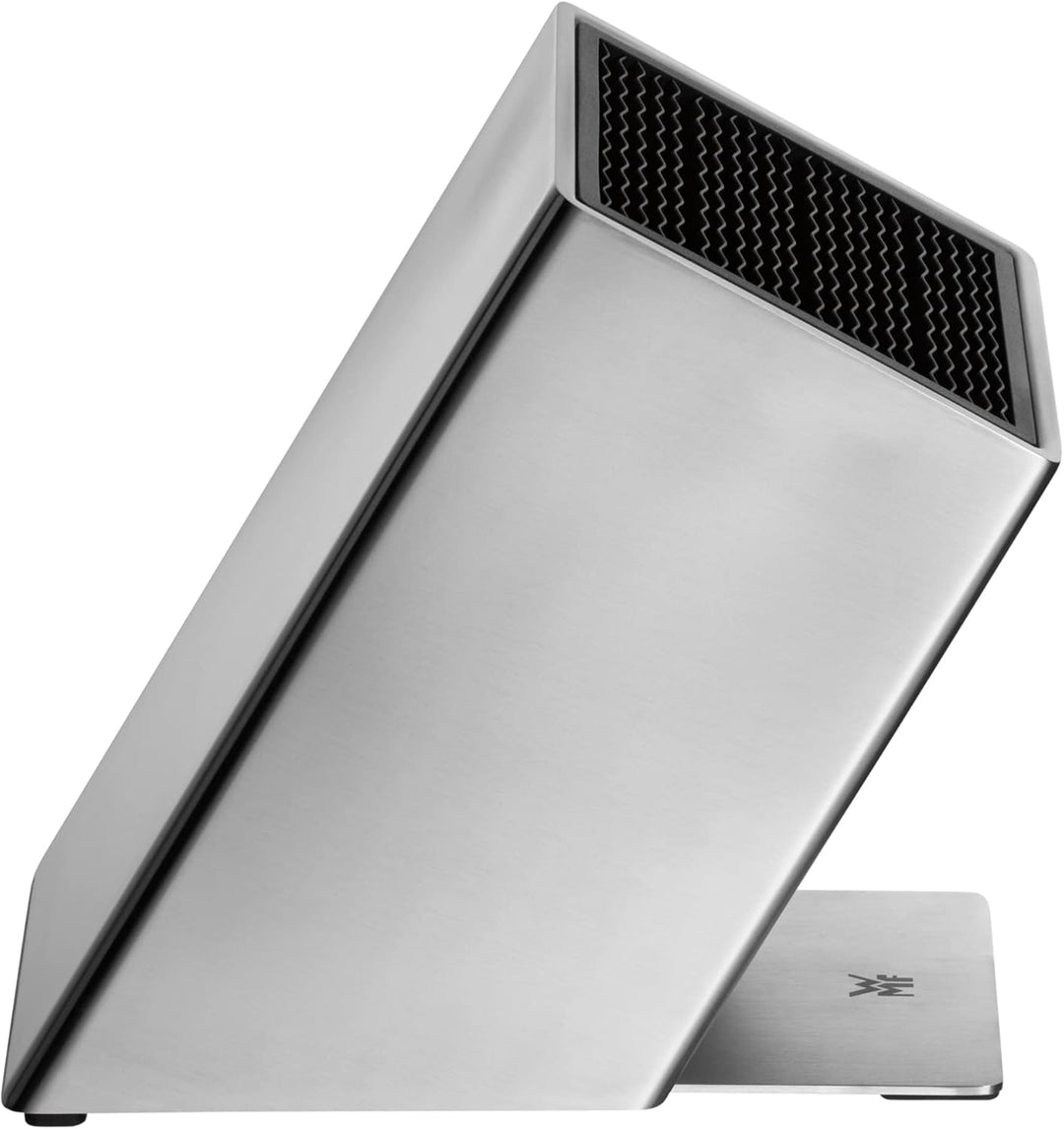 WMF Messerblock unbestückt leer ohne Messer Flextec Cromargan Edelstahl rostfrei silber Single, Sing