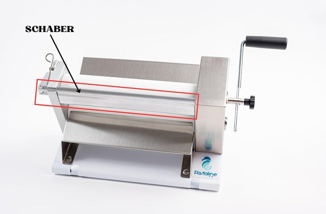 Pastaline - Sfogliafacile Manuelle Teigausrollmaschine - Pasta-Maschine, Pastamaker für Zuckerguss,