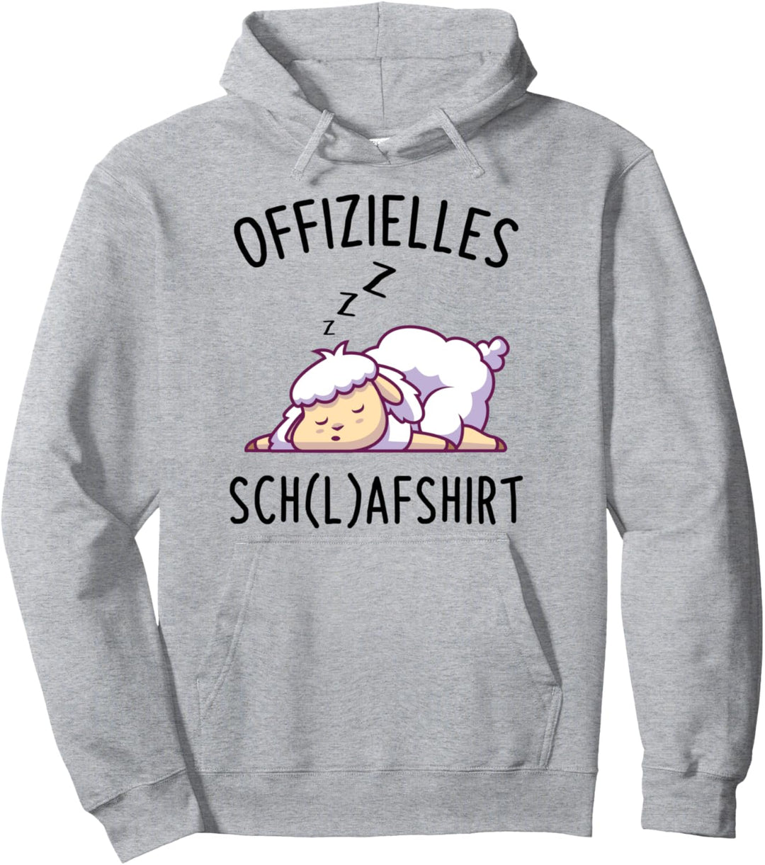 Offizielles Schafshirt Schlafshirt Schaf Schlafanzug Pyjama Pullover Hoodie