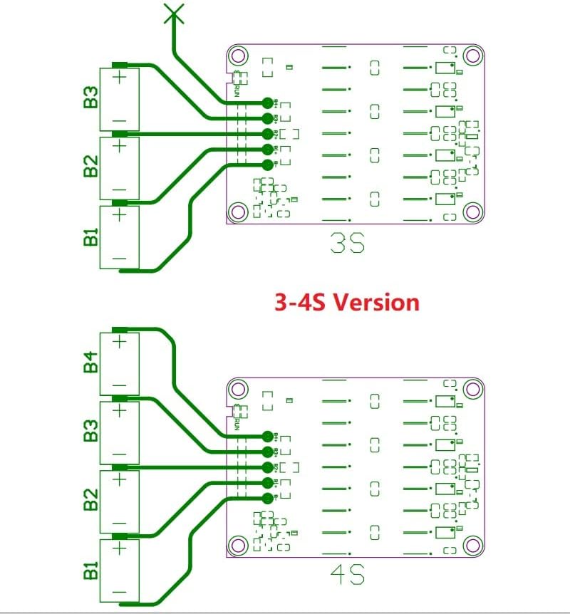 TECNOIOT 1 STÜCKE 3S 4S 5A Li-Ion Lifepo4 LTO Lithium Batterie Aktiver Equalizer Balancer Kondensato