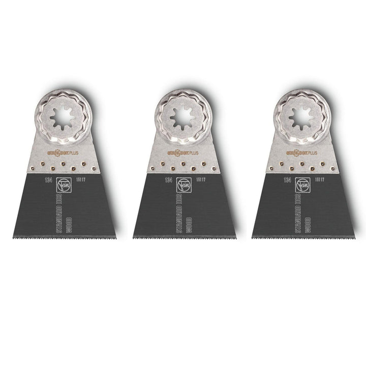 FEIN E-Cut Standard-Sägeblatt, Ve. 3 St., Breite 65 mm, Länge 50 mm, Aufnahme StarlockPlus, Geschrän