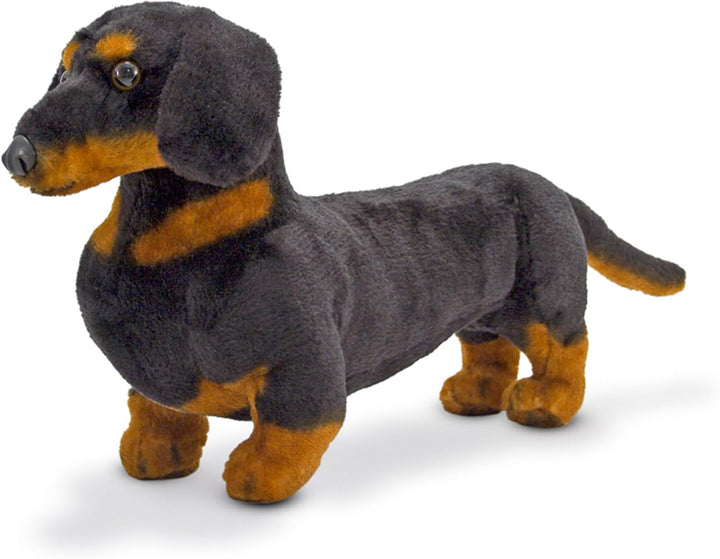 Melissa & Doug Dachshund - Plush | Soft Toy | Animal | All Ages | Gift for Boy or Girl, 35 cm, Dachs