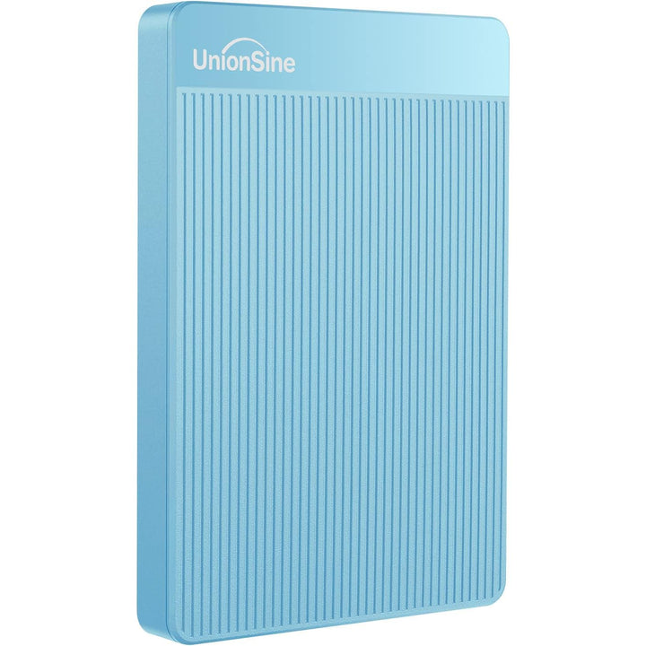UnionSine Externe Festplatte 500GB ultradünn tragbar 2,5 Zoll USB 3.0, SATA, Festplattenspeicher für