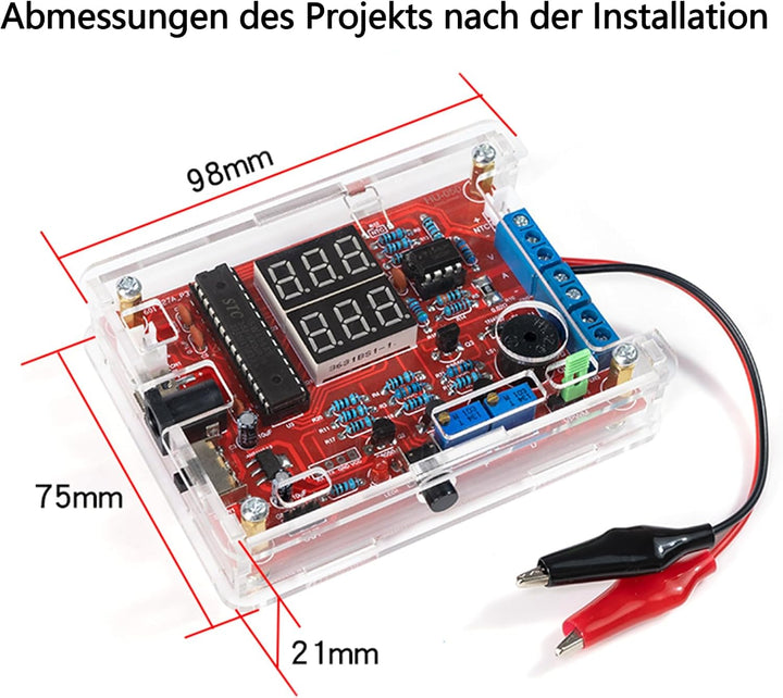 EIELE Multifunktionales elektronisches Instrumentenlötgerät Misst Spannung, Strom, Temperatur usw Ba