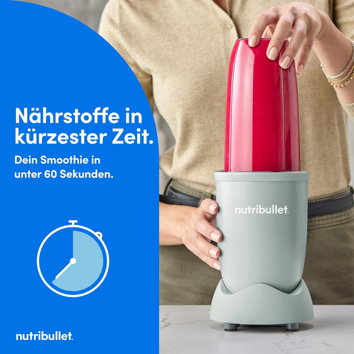 Nutribullet Pro 900 Smoothie Maker, Multifunktions-, Obst- & Gemüsemixer, kompaktes Design, einfache