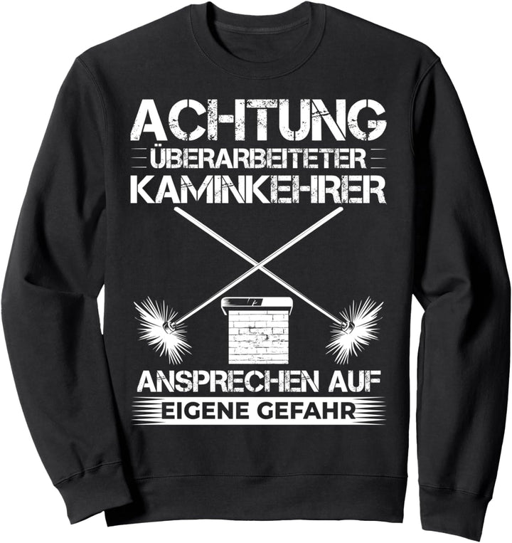 Kaminfeger Schornsteinfeger Kostüm Essenkehrer Kaminkehrer Sweatshirt