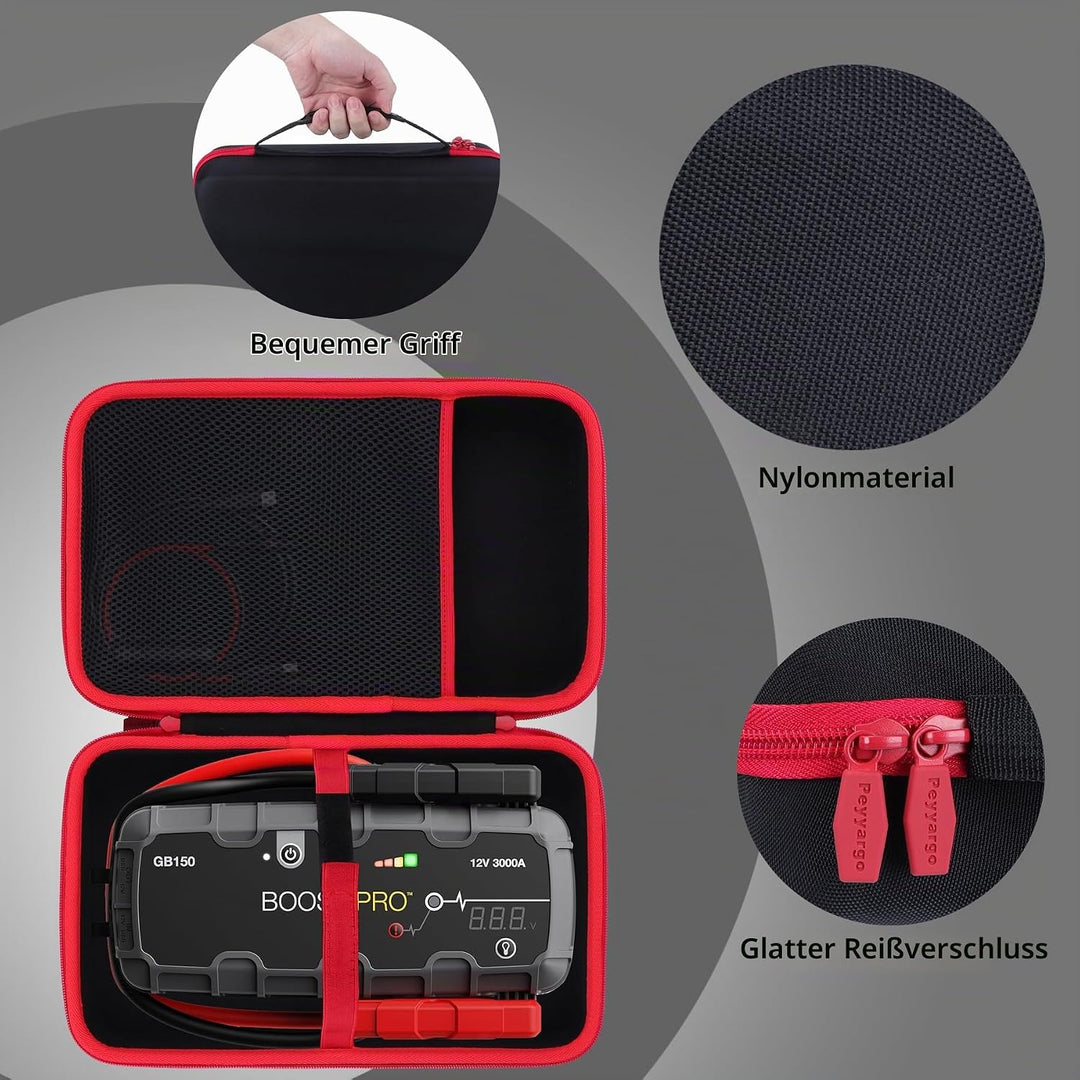 Hart Schutzhülle kompatibel mit Boost X GBX155 / Boost Pro GB150 UltraSafe Starthilfe Powerbank