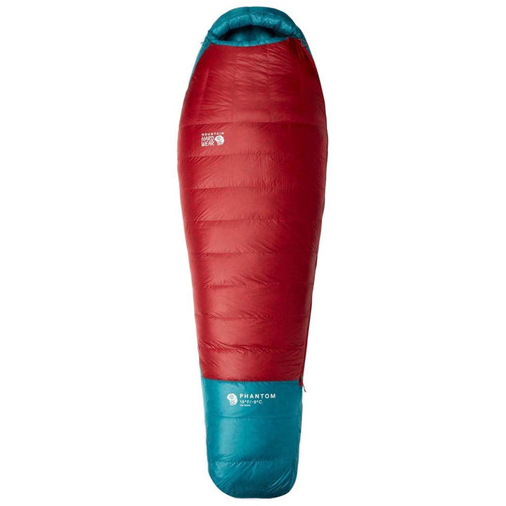 Mountain Hardwear Phantom 15F/-9C Schlafsack Daunenschlafsack Rot Short - Ouverture gauche, Rot Shor