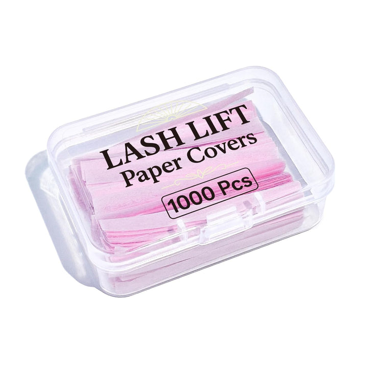 Libeauty Lash Lift Papier, 1000 Stück Wimpernlift Bänder, wiederverwendbares Lash Lift Ribbon, Wimpe