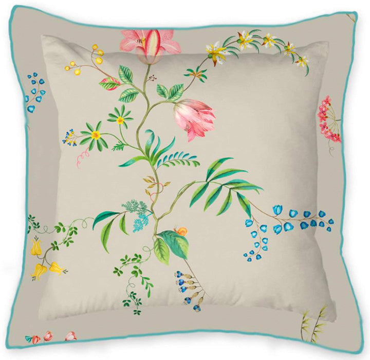 Pip Fleur Grandeur Zierkissen Farbe Khaki Grösse 45x45cm