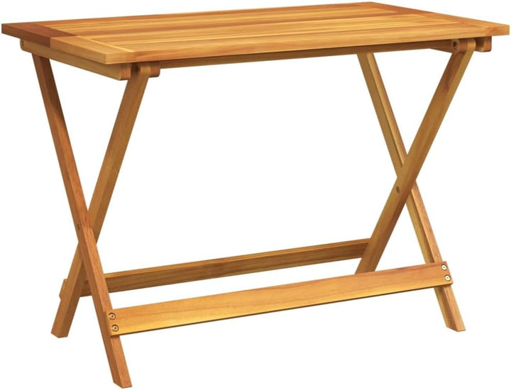 vidaXL Gartentisch, Esstisch mit Klappdesign, Holztisch für Terrasse Garten Balkon, Klapptisch Terra