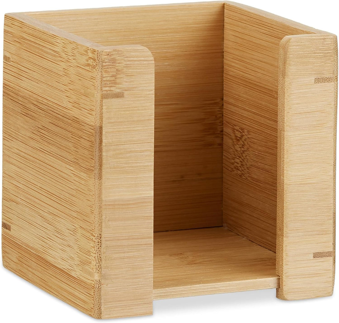2 TLG. Schreibtisch Set, Schreibtisch-Organizer mit Stiftehalter, Zettelbox mit Notizzetteln 900 Bla