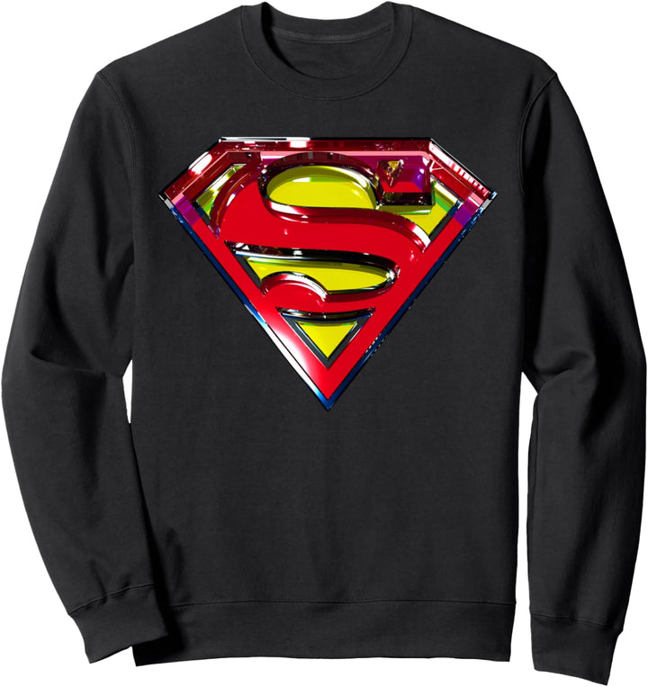 DC Superman Logo Glas Sweatshirt