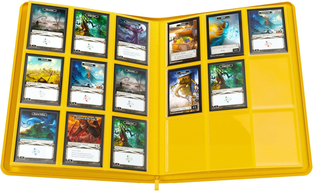 Gamegenic, Zip-Up Album 18-Pocket Yellow, Zubehör Gelb, Gelb