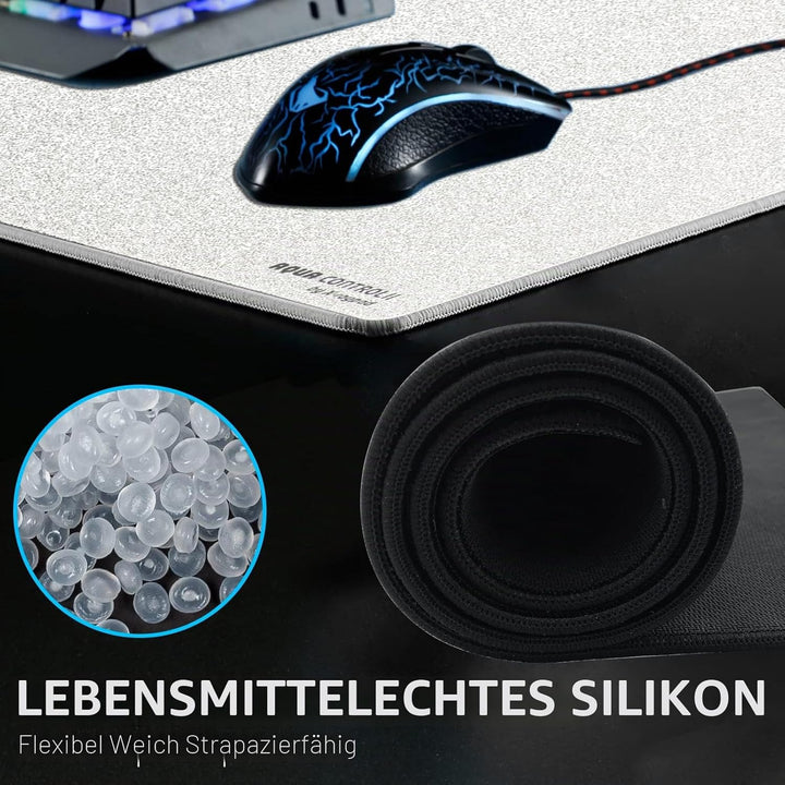 X-Raypad Aqua Control 2 AC2 Solid Gaming-Mauspad, Ultra-Hochpräzisions-Mauspad mit Perfekter Geschwi