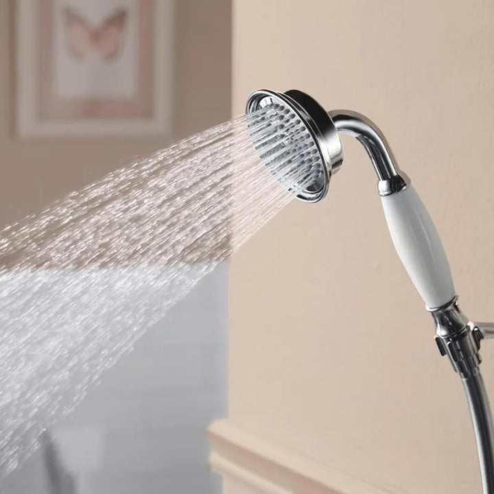 WasserhahnHandbrause Duschkopf aus Messing im traditionellen viktorianischen Stil, Retro Handbrause