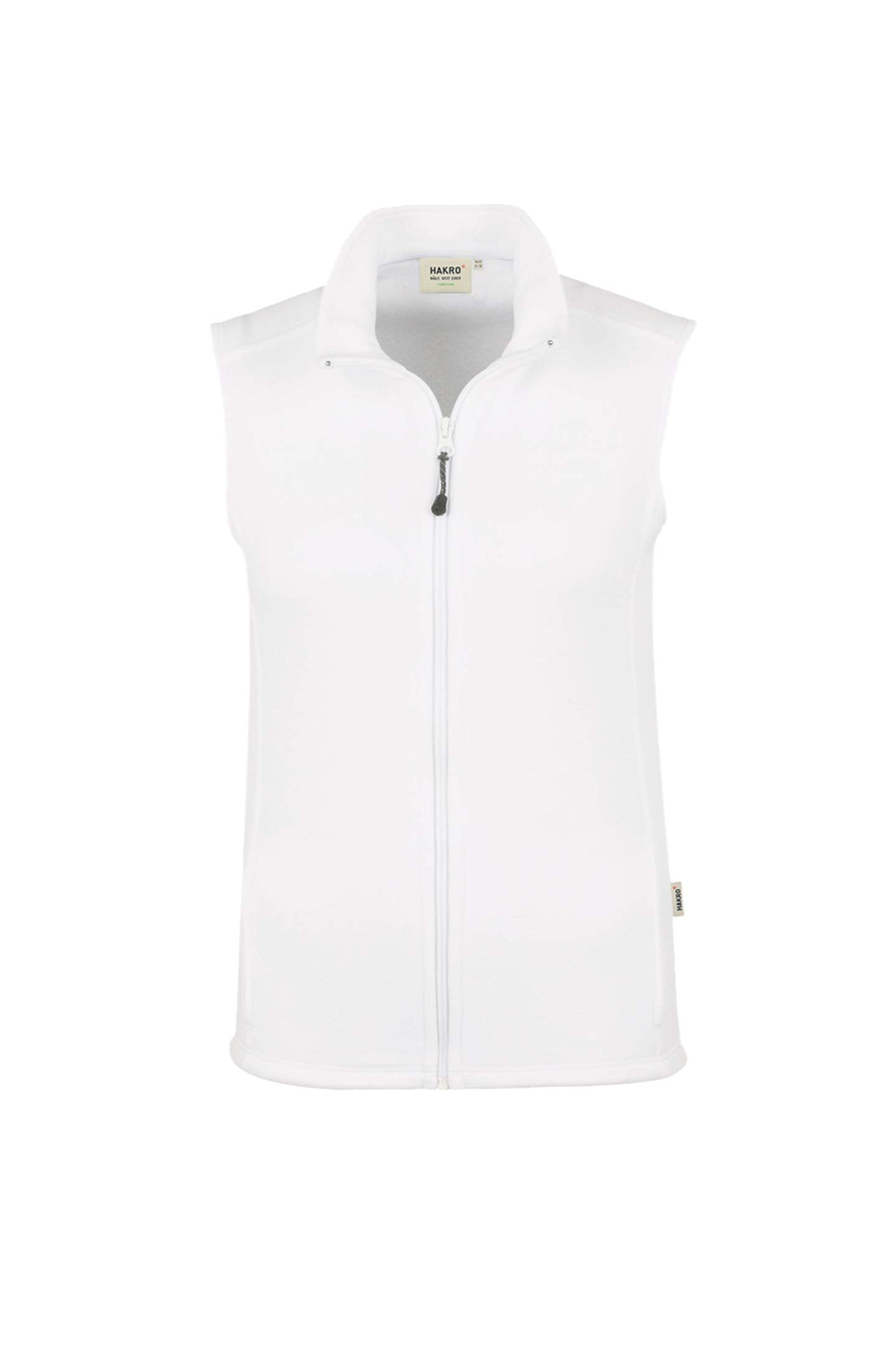 HAKRO Damen-Fleeceweste Ottawa XXL Weiss, XXL Weiss
