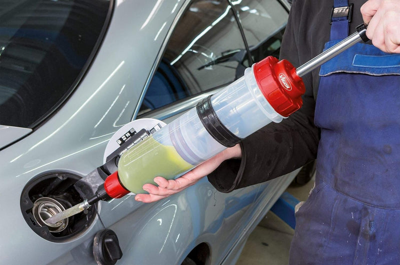 ViGOR V4201 Vakuumpumpe | inklusive fünf Adapter, Fassungsvermögen: 1,5 Liter | manuelle Vakuumpumpe