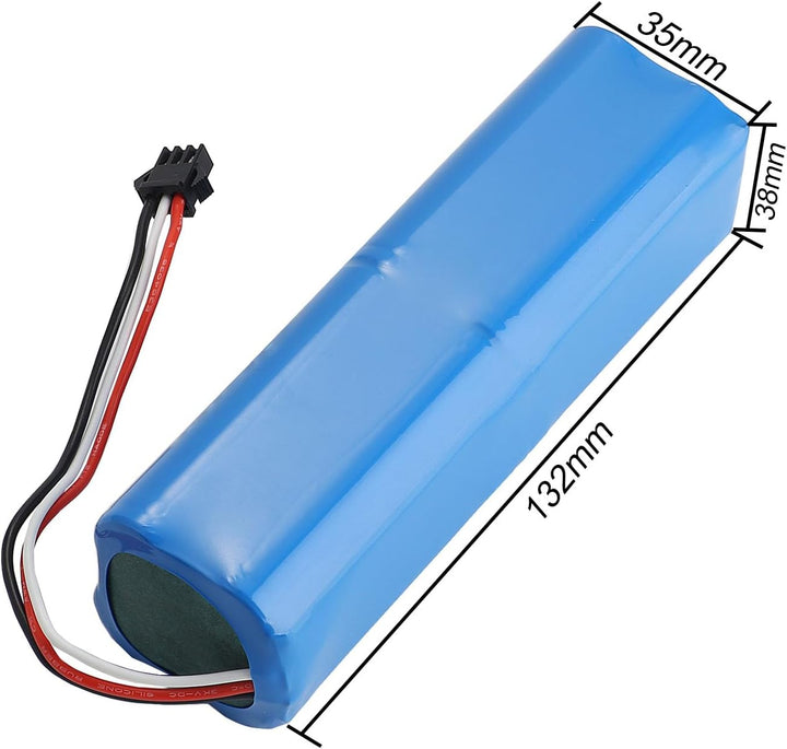 Saugroboter Ersatzakku 14,4V 6000mAh Li-Ion Akku für Honiture Q6 / Q6 Pro, Airrobo T10+ T20+, Ulteni