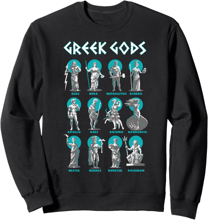 Griechische Götter Griechische Mythologie Antike Legenden Sweatshirt