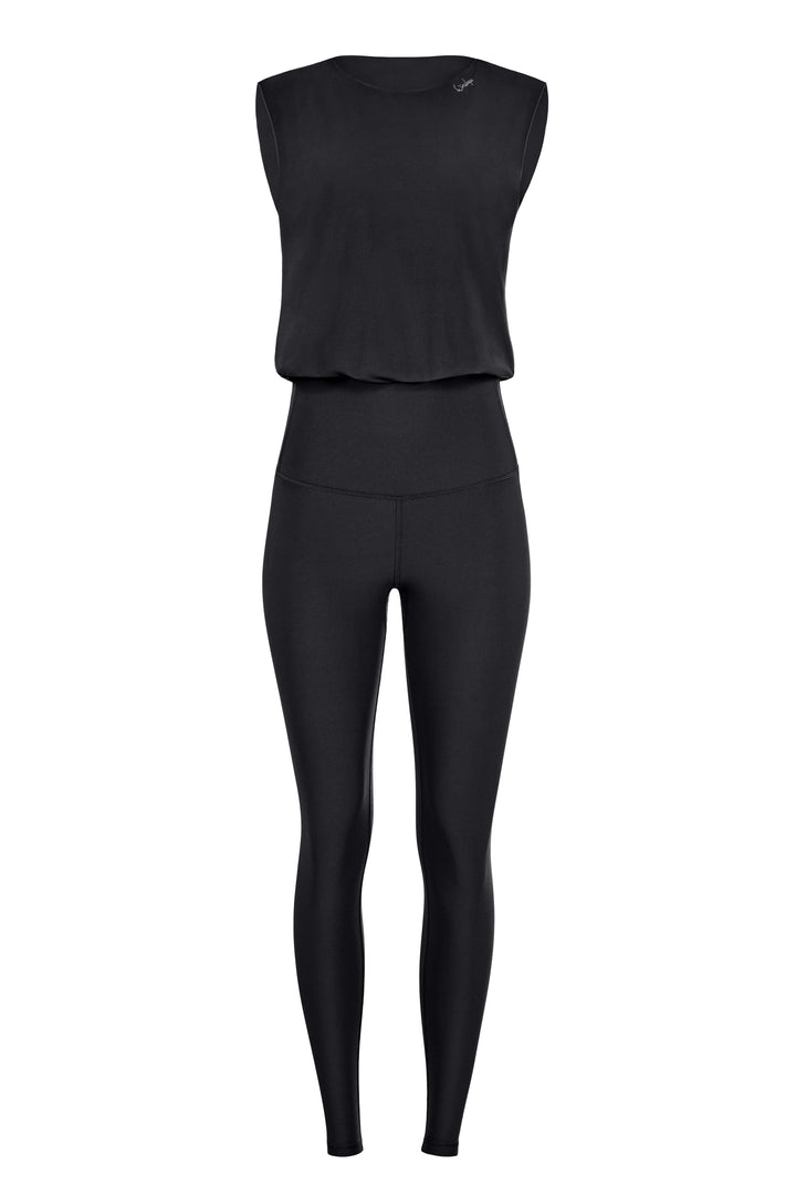 WINSHAPE Damen Damen Functional Comfort Jumpsuit Js102lsc Jumpsuit (1er Pack) S Schwarz, S Schwarz