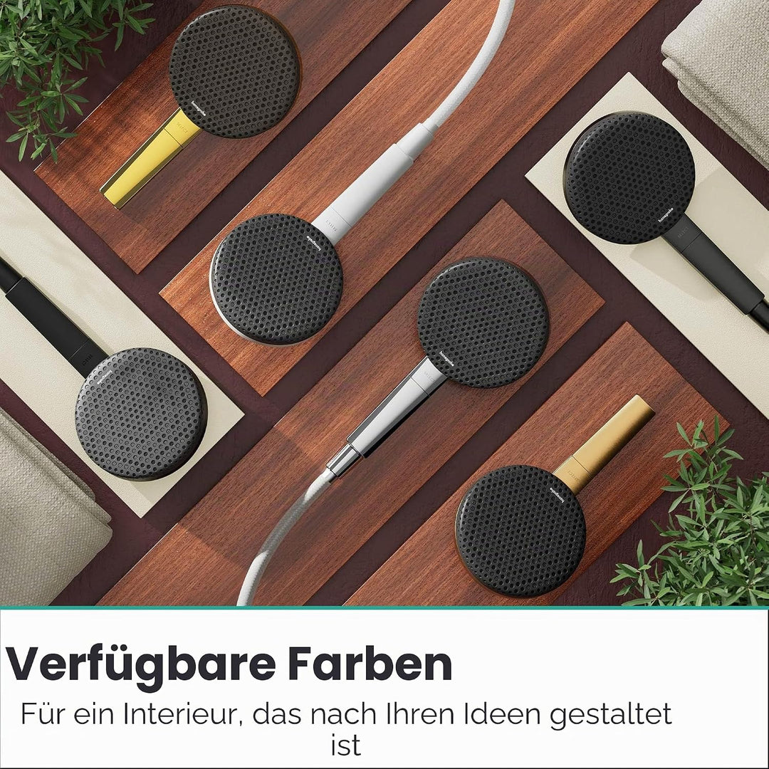 hansgrohe Raindance Alive Select S - Duschkopf, Handbrause mit 3 Strahlarten (inkl. PowderRain), run