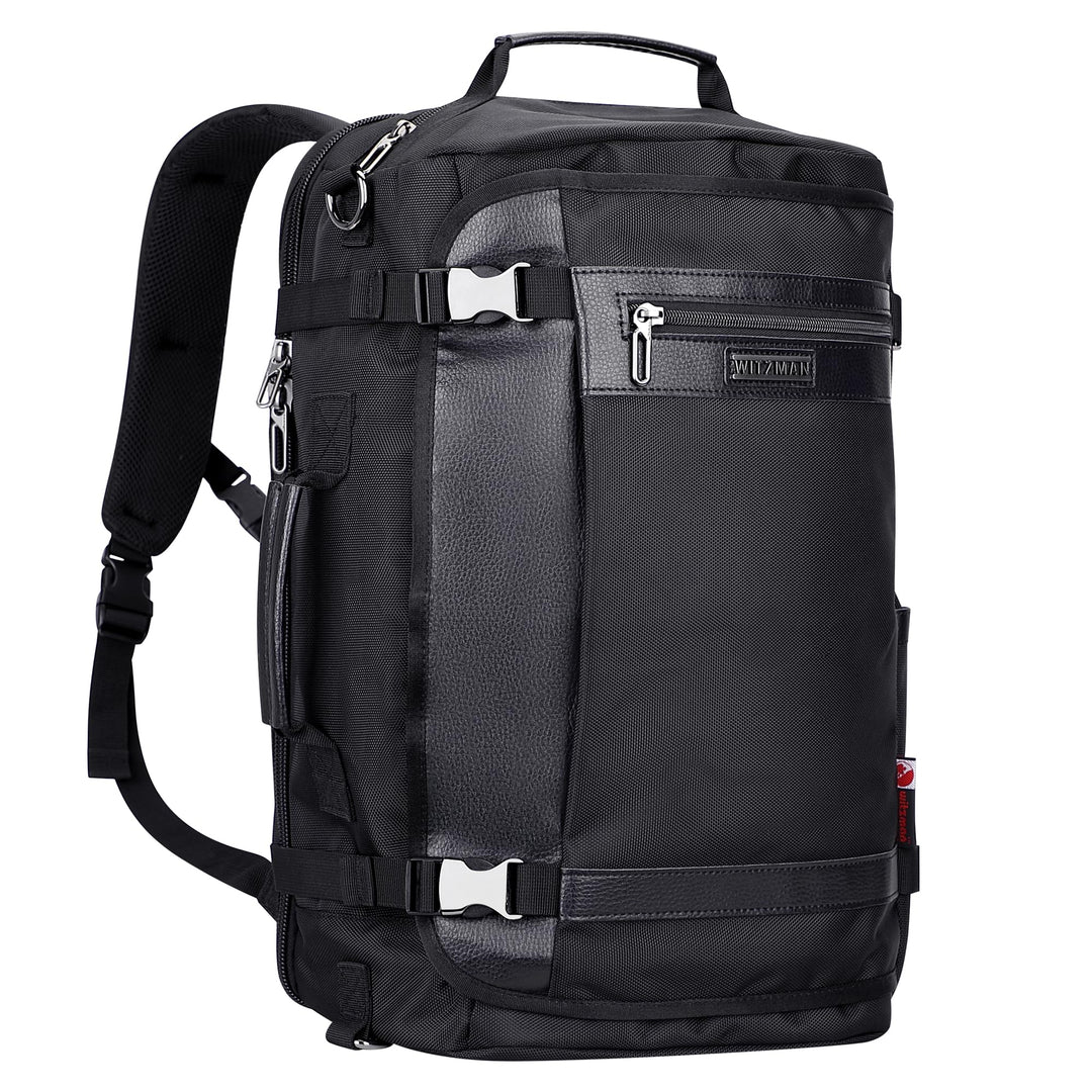WITZMAN Reiserucksack Nylon Herren Damen Reisetasche Gross TSA Freundlich Handgepäck Rucksack(B686 S