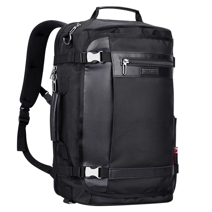 WITZMAN Reiserucksack Nylon Herren Damen Reisetasche Gross TSA Freundlich Handgepäck Rucksack(B686 S