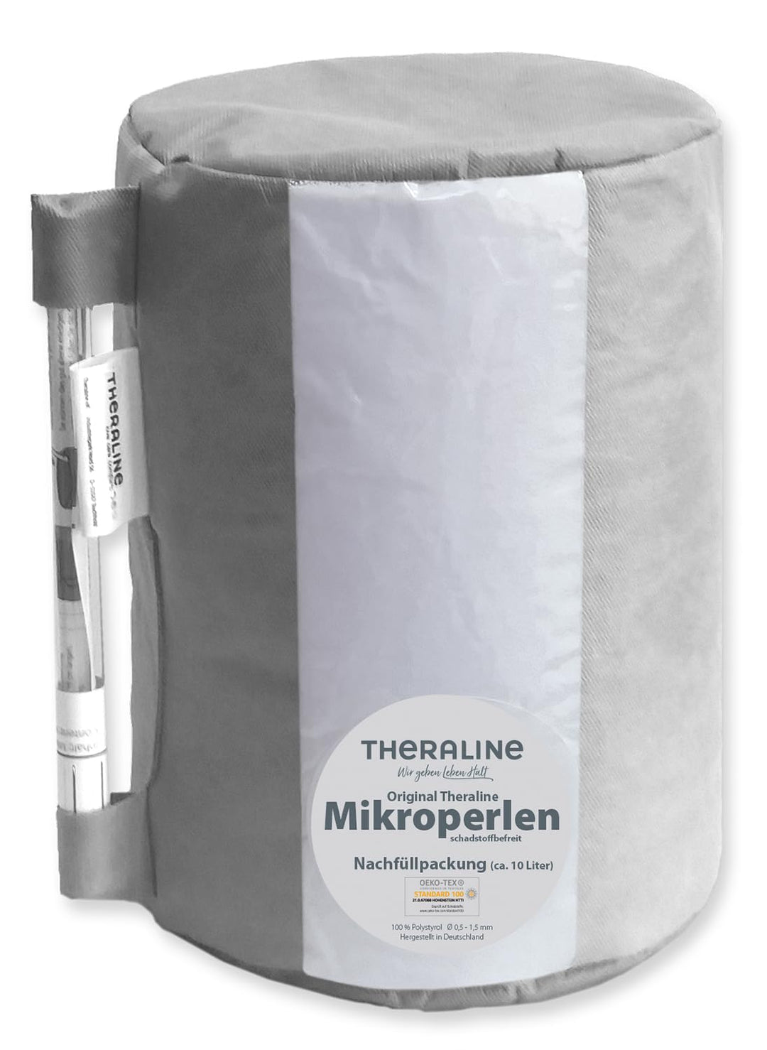 THERALINE Nachfüllpackung für Stillkissen Still-Zubehör 10 Liter, weiss