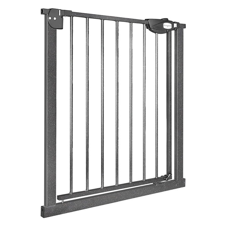 XMTECH Türschutzgitter Ohne Bohren Treppengitter für Kinder 75-85cm breit，Auto-Close Baby Türgitter
