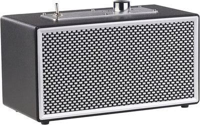 auvisio Box, Bluetooth: Mobiler Retro-Lautsprecher mit Bluetooth 4.1 und AUX-Eingang, 20 Watt (Stran