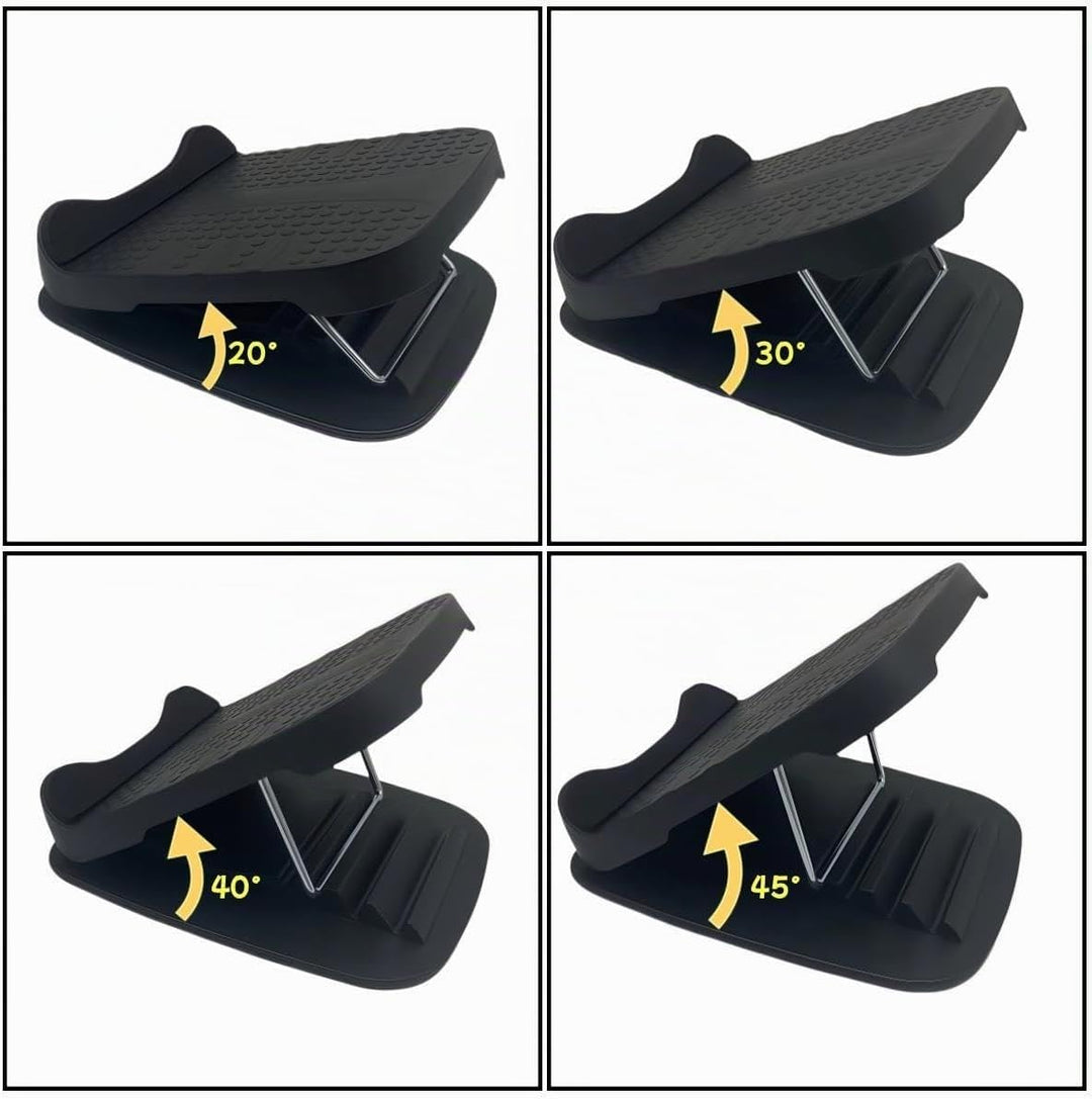 CampTeck U7300 Verstellbares Wadendehner Keil Schrägbrett (4 Stufen, 20-45°) Strecker für Waden- und