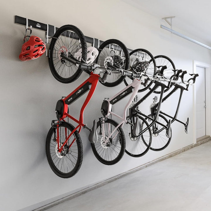 Borgen Fahrrad Wandhalterung Vertikal - Geeignet für alle Fahrräder, wie z.B. E Bike, Mountainbike,