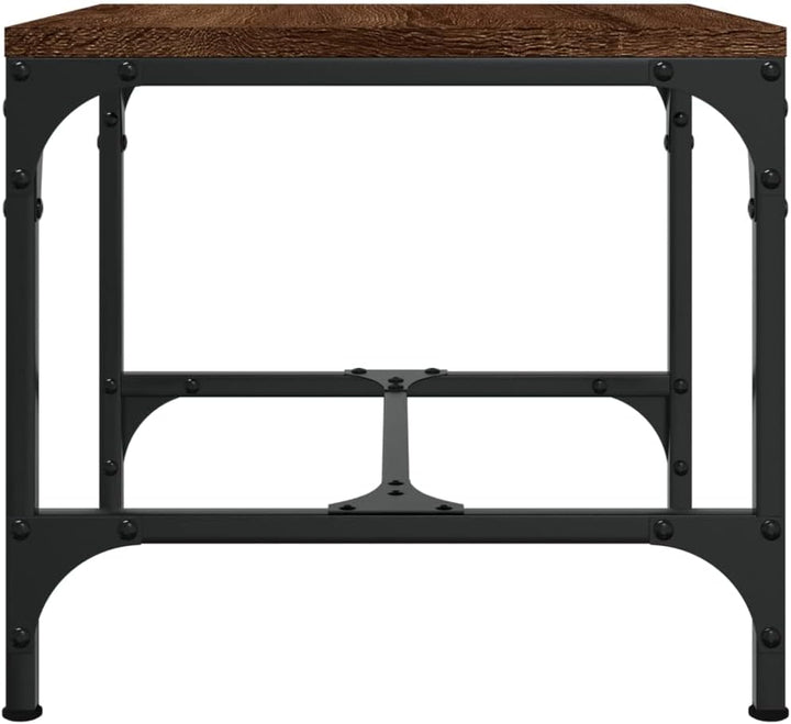 vidaXL Beistelltisch 2 STK., Couchtisch mit viel Stauraum, Wohnzimmertisch mit verstellbaren Beinen,