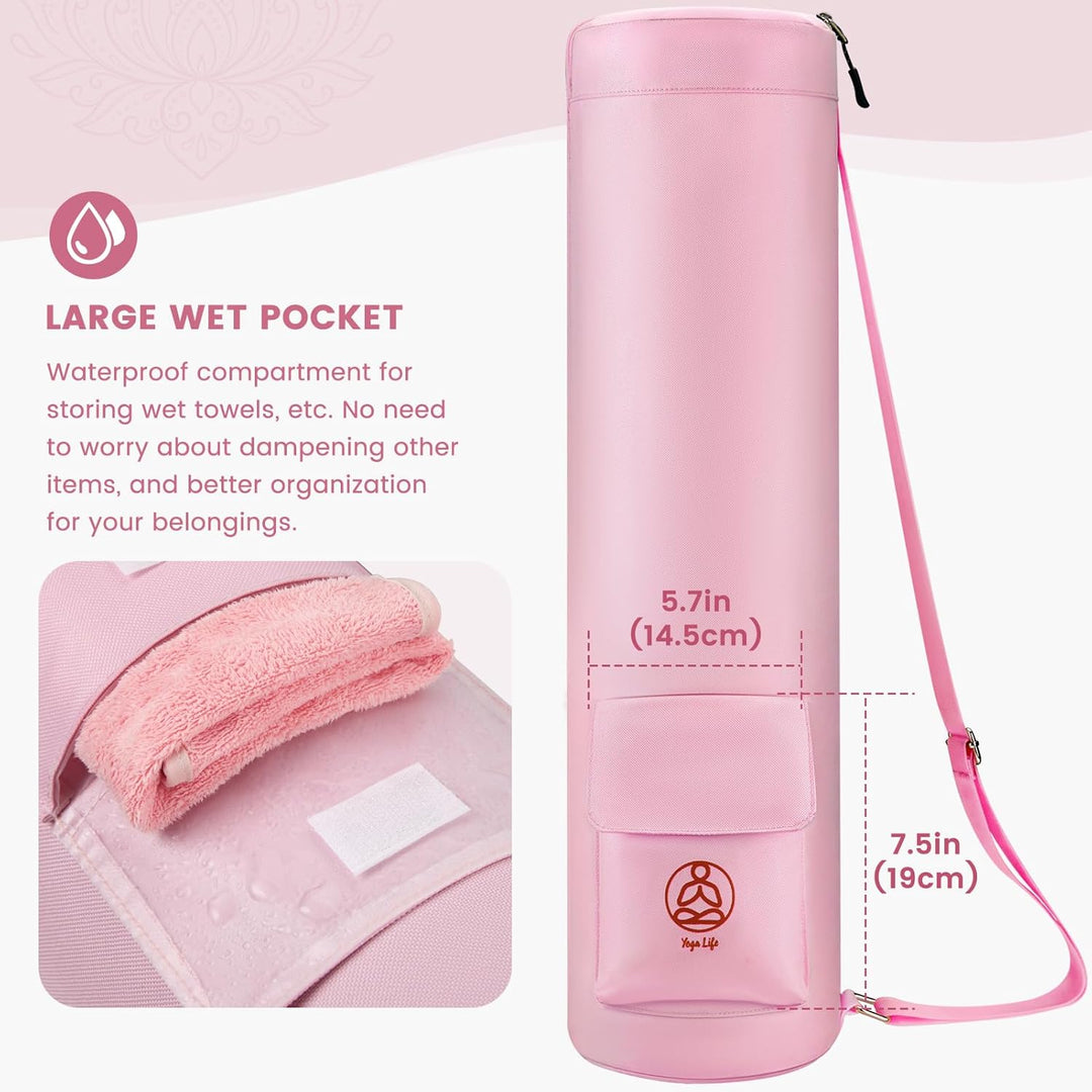 Gonex Yogatasche, Yogamatte Tasche Durchgehender Reissverschluss für Robuste wasserdichte Yogamatten