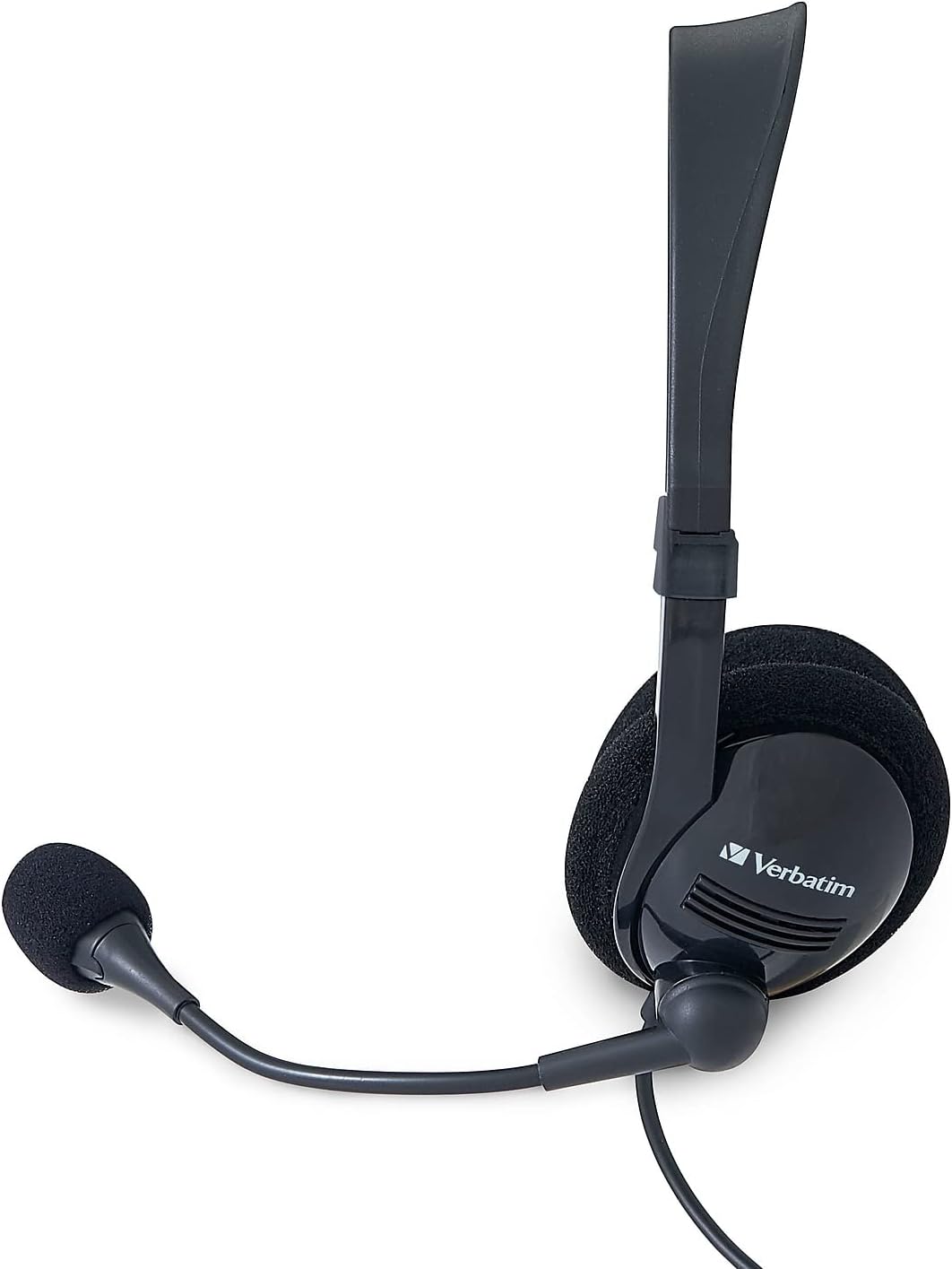 Verbatim Stereo-USB-Headset mit Mikrofon und Inline-Fernbedienung Stereo mit Inline-Fernbedienung, S