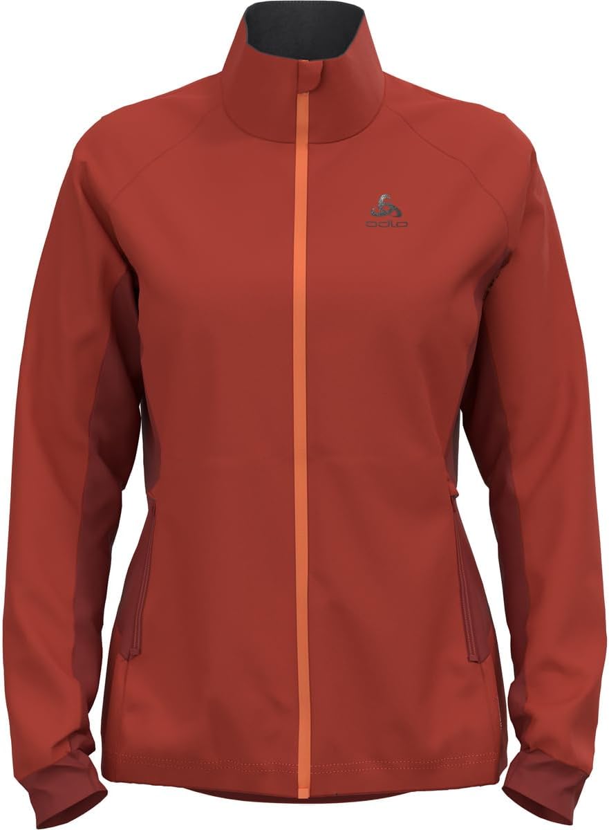 Odlo Damen Brensholmen_612661 Langlauf Jacke S cinnabar - spiced apple, S cinnabar - spiced apple