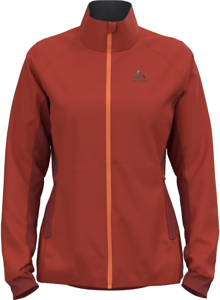 Odlo Damen Brensholmen_612661 Langlauf Jacke S cinnabar - spiced apple, S cinnabar - spiced apple