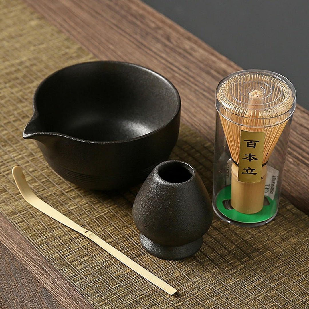 Matcha Whisk Set, Matcha Bowl And Whisk, Matcha Tea Set, Matcha Bowl With Spout, Matcha Whisk Scoop