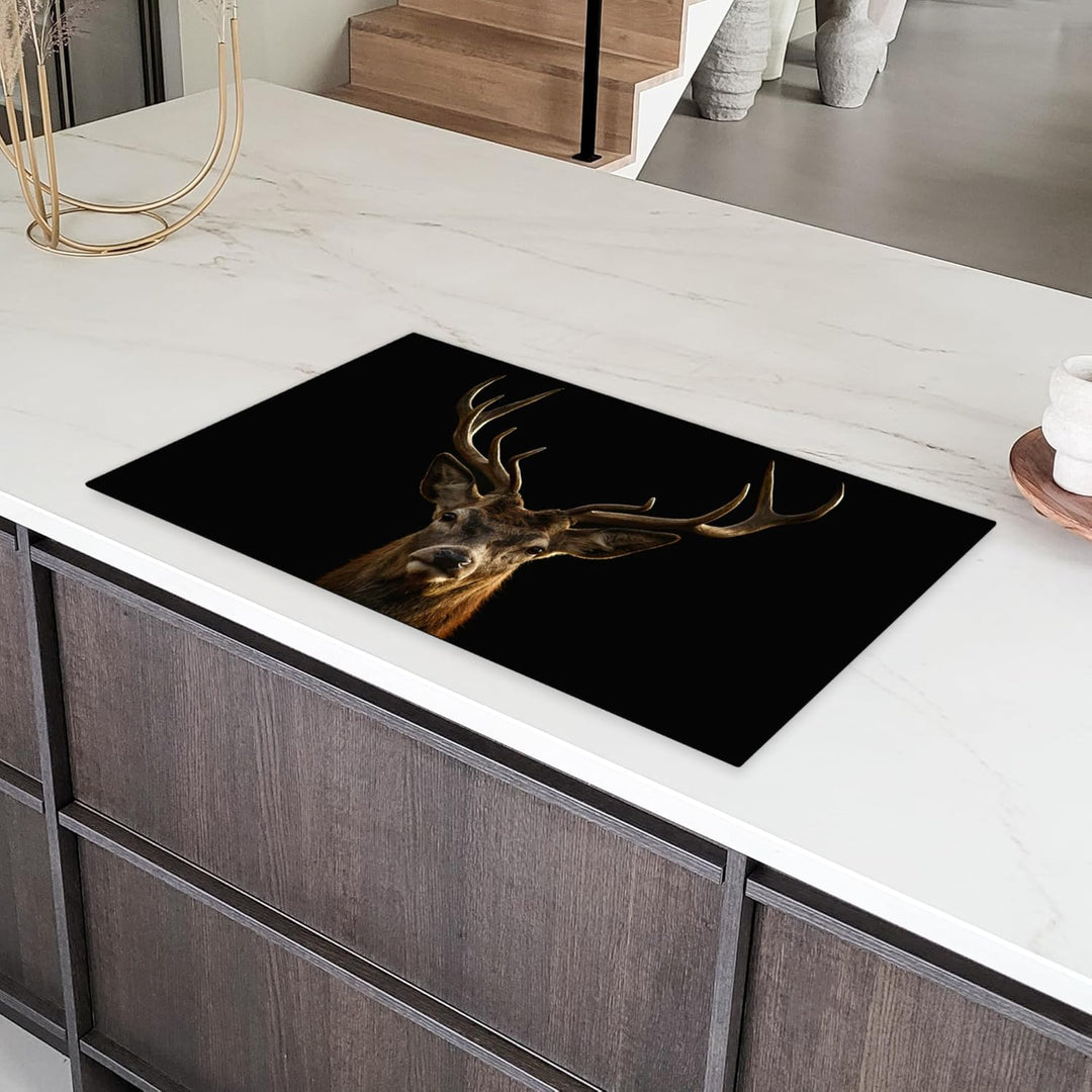 Herdabdeckplatte Einteilig Küche Herdabdeckung Induktionsfeld Ceranfeld Herdabdeckplatten Vinyl Matt