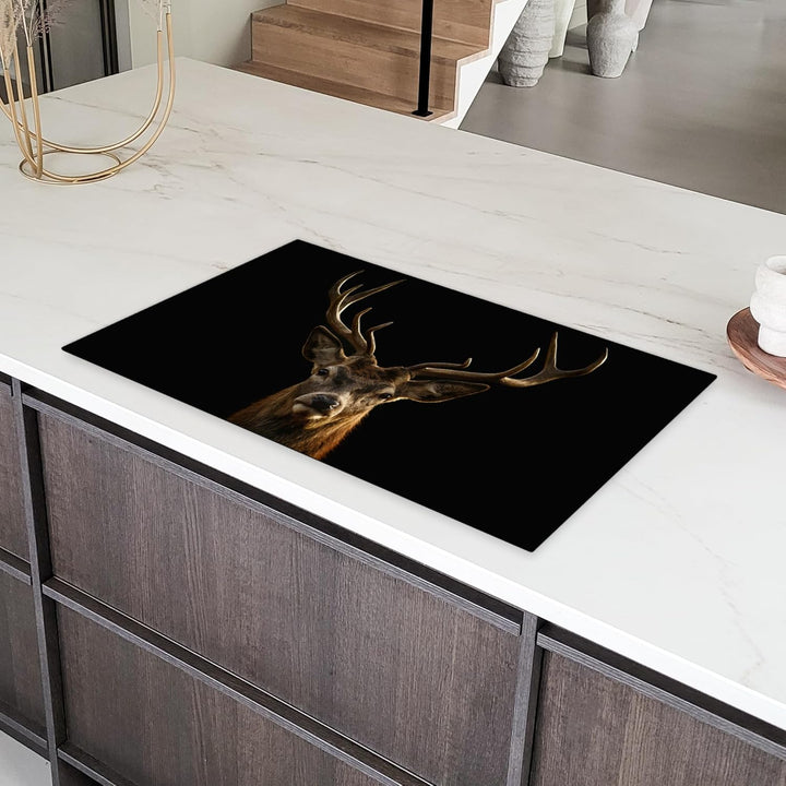 Herdabdeckplatte Einteilig Küche Herdabdeckung Induktionsfeld Ceranfeld Herdabdeckplatten Vinyl Matt