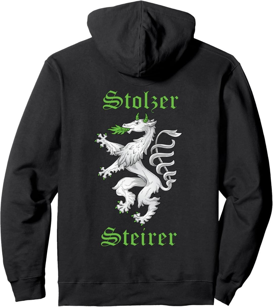Stolzer Steirer Steiermark Steirischer Panther Steirer Bua Pullover Hoodie